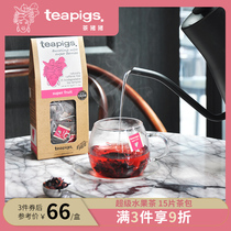  teapigs tea pig super fruit tea Imported from the United Kingdom decaffeinated flower tea bags 15 bags of tea bags