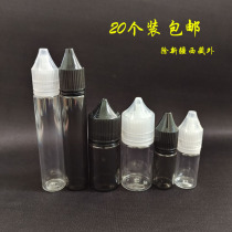 30ml transparent gorilla fume bottle 10ML Black Unicorn Yue engraved small smoke oil bottle 60ML