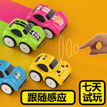 Electric induction following remote control car shake sound Net red boy childrens toy car 3-10 year old somatosensory Music car