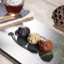 Jiushun Yuyi Purple Tea Petty Tea Play Tea Piglet Boutique Cost of Catering Pig Tea Plate Home