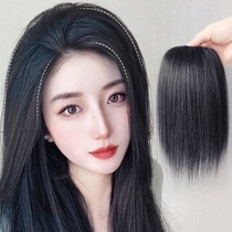 True hair pad hair pad hair increase amount Fluffy top of the head increased skull top without marks Wig female hindbra on both sides of the head 1223f