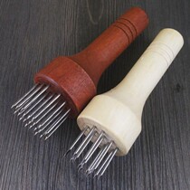 Meat Punch Inserter Loose Hammer Needle Flavor Chicken Leg Tendon Piercing Meat Steak Needle Stainless Steel Needle Piercing Meat Steak Fine Break
