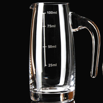 Liquor dispenser household lead-free crystal glass flagon wine jug wine split flagon large wine UG restaurant wine measuring device