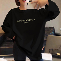 2022 new pregnant womens spring clothing blouses fashion style pure cotton T-shirt Long sleeves in long sleeves Korean version loose with large size and slim fit