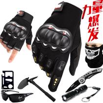 Motorcycle racing anti-fall riding tactical gloves male touch screen summer locomotive Knight equipment non-slip wear-resistant gloves