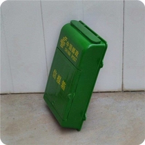 Plastic letter box post office box outdoor rainproof hanging newspaper box advertising delivery box