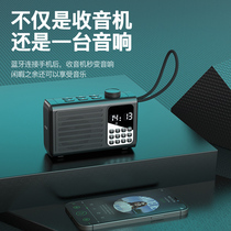 (Flagship New Product) Solove E52 High-end WiFi Network Radio New Bluetooth Speaker Portable Seniors High Power Small With Body Listening Player Listen Song Charging Card Multifunction