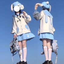 (Spot) Double Raw Rabbit Alice Themed Day Series Original Spring Autumn Season Kindergarten JK Student Uniform