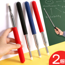 Touch screen telescopic pointer whiteboard touch screen pen electronic teaching touch command pointer multimedia conference speech pole telescopic pole 1 m 1 6 m 2 M guide flagpole outdoor pole stainless steel flagpole