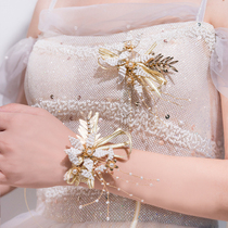 MISS XIU from the stars you] bridal fairy sweet wrist flower wedding bridesmaid hand flower sister group corsage