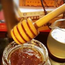 Honey stick with wooden stick stir stick stick spoon special short wooden long handle stick stir syrup milk powder spoon