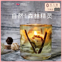 STONEGLOW imported aromatherapy essential oil candle dried flower home long-lasting home good non-smoking nature
