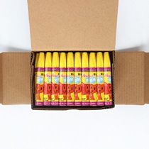 Aquatic foam box crayon waterproof special wax pen black red White pen tire marker pen monochrome oil painting stick