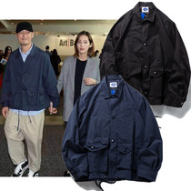 Hong Kong Style Chao Brand 2021 Autumn New Products Yu Wenle Same Jacket Mens Thin Multi-Pocket Jacket