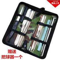 Food carving knife main knife chef carving set fruit carving platter tool set saber knife chrysanthemum poke knife
