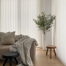 Weaving vertical venetian blinds light luxury custom modern minimalist curtains 2021 new living room bedroom bay window light transmission