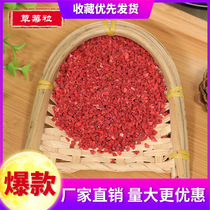 Strawberry Grain Strawberry Cake Baking Decoration Freeze-dried Fruit Strawberry Broken Strawberry Powder 500g 1-3mm