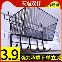 College student dormitory artifact bedside hanging basket female bedroom storage rack