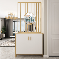 Light luxury style entrance cabinet shoe cabinet integrated simple modern entrance living room partition cabinet screen decoration home barrier