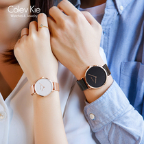 ColevKie Official Little CK Mens Watch Male Couple A couple of the Top  fashion brands ladies table