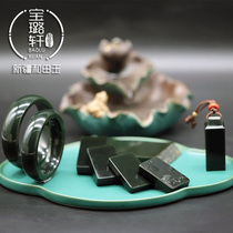 Xinjiang Hetian Jade Tower Green trouble brand pendant bracelet female jade bracelet Tashkurgan Jade Jade