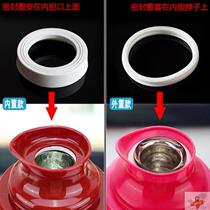 Thermos sealing ring thermos thermos thermos mouth leak-proof large and small thermos thermos thermos high temperature resistant universal silicone ring