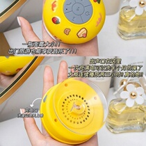 Cute waterproof wireless Bluetooth small stereo suction cup bathroom Mini Subwoofer desktop mini speaker Universal