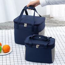Insulated lunch box bag Hand bag thick aluminum foil insulated bag large handbag to work with rice tote bag