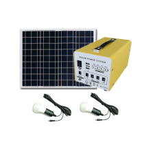 Solar power generation small system portable solar generator ground stall emergency lighting photovoltaic power generation system