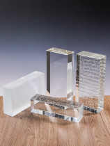 Bubble glass brick transparent square color ice pattern crystal translucent frosted brick hot melt brick outdoor modeling partition wall