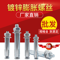 Factory Direct Galvanized Expansion Screw Long Long Iron Expansion Bolt 8mm Expansion M6M8M10M12M14