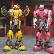 Transformers live-action wearable robot costume props large-scale wearing bumblebee mecha costume