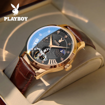 花花公子 Playboy 2021 new watch mens automatic mechanical watch Top ten big watch European and American brands