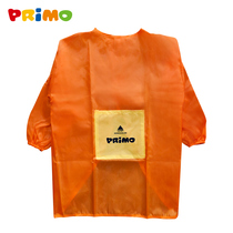 Primo painting clothes for children waterproof and easy to clean baby painting apron long sleeve overalls reverse wear elastic cuffs