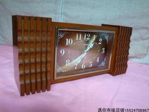 Antique collection function is easy to use Japanese-made West Tiecheng mechanical winding alarm clock old watch Western objects