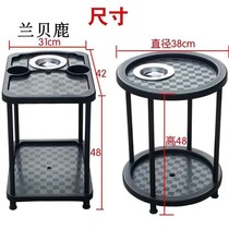 Table corner removable balcony chess board room small cart Double layer of tea table Tea Table Shelf Tea Water Shelf  