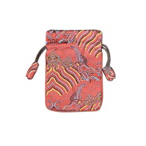 10*15 Thickened small blessing bag embroidered brocade bag ancient wind purse small brocade silk blessing bag sachet bag