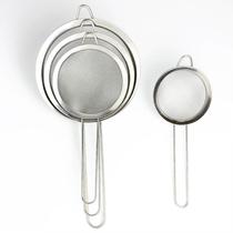  Cake soymilk machine sieve Large flour sieve screen Household colander Small over-surface flour filter sieve Flour slag separator