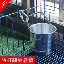 Dog water cup Hanging hanging pet water feeder Drinking water kettle Cat Teddy Hamster drinking water Hard