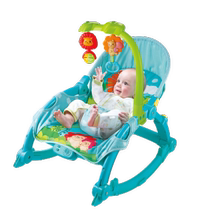 Knighthood Australian Beech Fantasy Forest Rocking Chair Baby Music Appeasement Rocking Chair Baby Coaxing Rocking Chair Multifunction Rocking