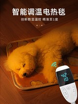 Pet Electric Blanket Thermostatic Heating Pad Anti-Earth Leakage Waterproof Cat Mitten Warmer Small Cat With Pooch Electric Bedding