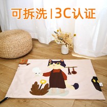 Pet Dog Dog Dog Electric Blanket Kitty Heating Mat Waterproof Electric Bedding Sub detachable small cat with insulated heating constant temperature