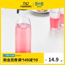 IKEA IKEA VARDAGEN Glass bottle with lid Cold water bottle Cold water jug Cold water jug