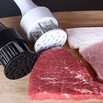 304 Stainless Steel Steak Beat Tool Pine Pork Needle Hammer Beat Home Baking Hole Broken Tendon Buckle Meat Picking Artifact