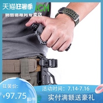 Narid V5 tactical flashlight quick pull TA30MAX flashlight 360 degree rotation lockable waist portable universal clip