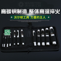 Belt Punch Hole Instrumental Girders Professional Drillers Leather Open Pore Punches Round Punch Eyelet Tool Suit