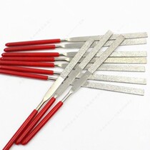 Dental file polishing dental fine metal file tooth rub knife tool set hand household molars adult