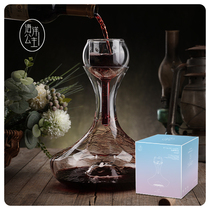 European-style crystal red wine lead-free decanter Household glass wine jug Wine dispenser Personality creative wine set