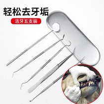Pooch Dental Calculus Remover Teeth Cleaning Dental Scale Tool Oral Cleaning Supplies Pet Dentition Tool Suit