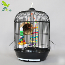 Bird cage large household cockatiel live bird bird cage Luxury villa Tiger Pete large round bird cage